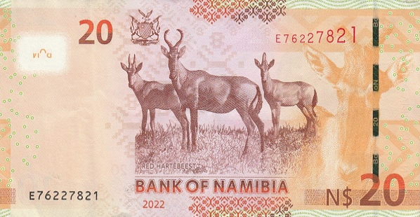 (903) ** PNew (PN17d) Namibia - 20 Dollars (2022)